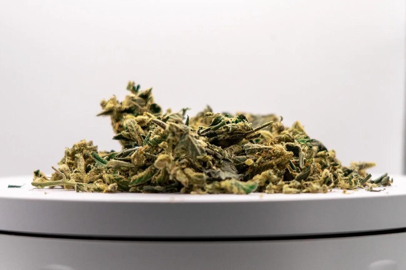 close up of marijuana on a white pot on a white ba 2023 11 27 05 26 25 utc jpg